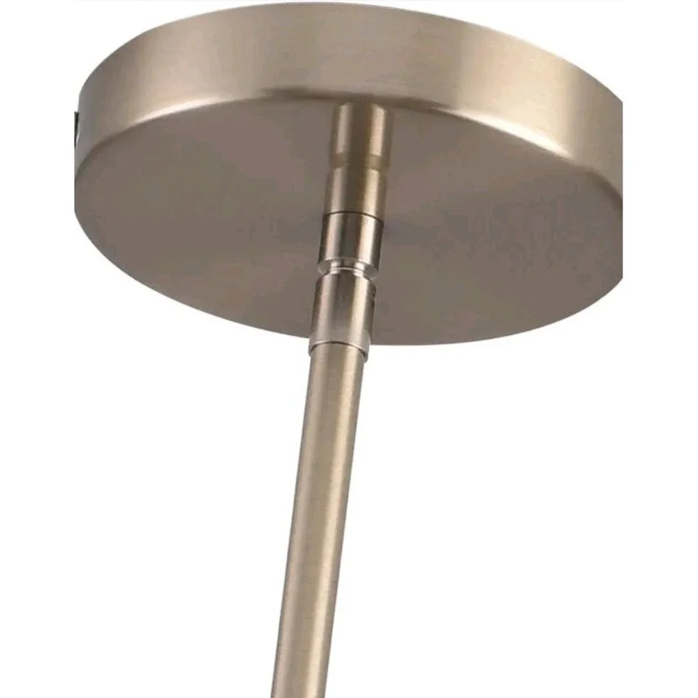 Brushed Nickel Pendant Lights,Modern Farmhouse Pendant Light‎ Fixture